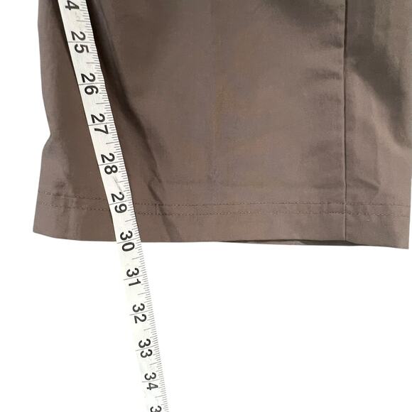 Patagonia Brown Ankle Cropped Pants Versatile Cotton Blend - Picture 10 of 15